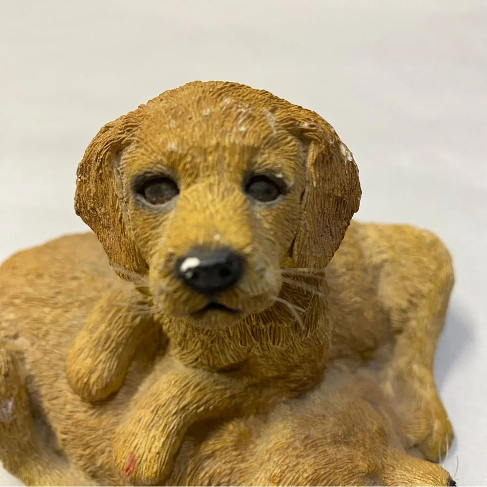 Vintage Whiskers by Martha Carey Golden Retriever Dog Puppy Home Decor Figurine